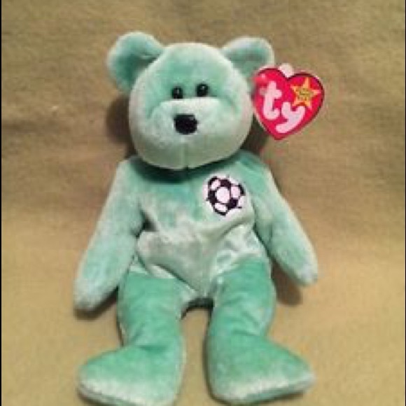 kicks 1998 beanie baby